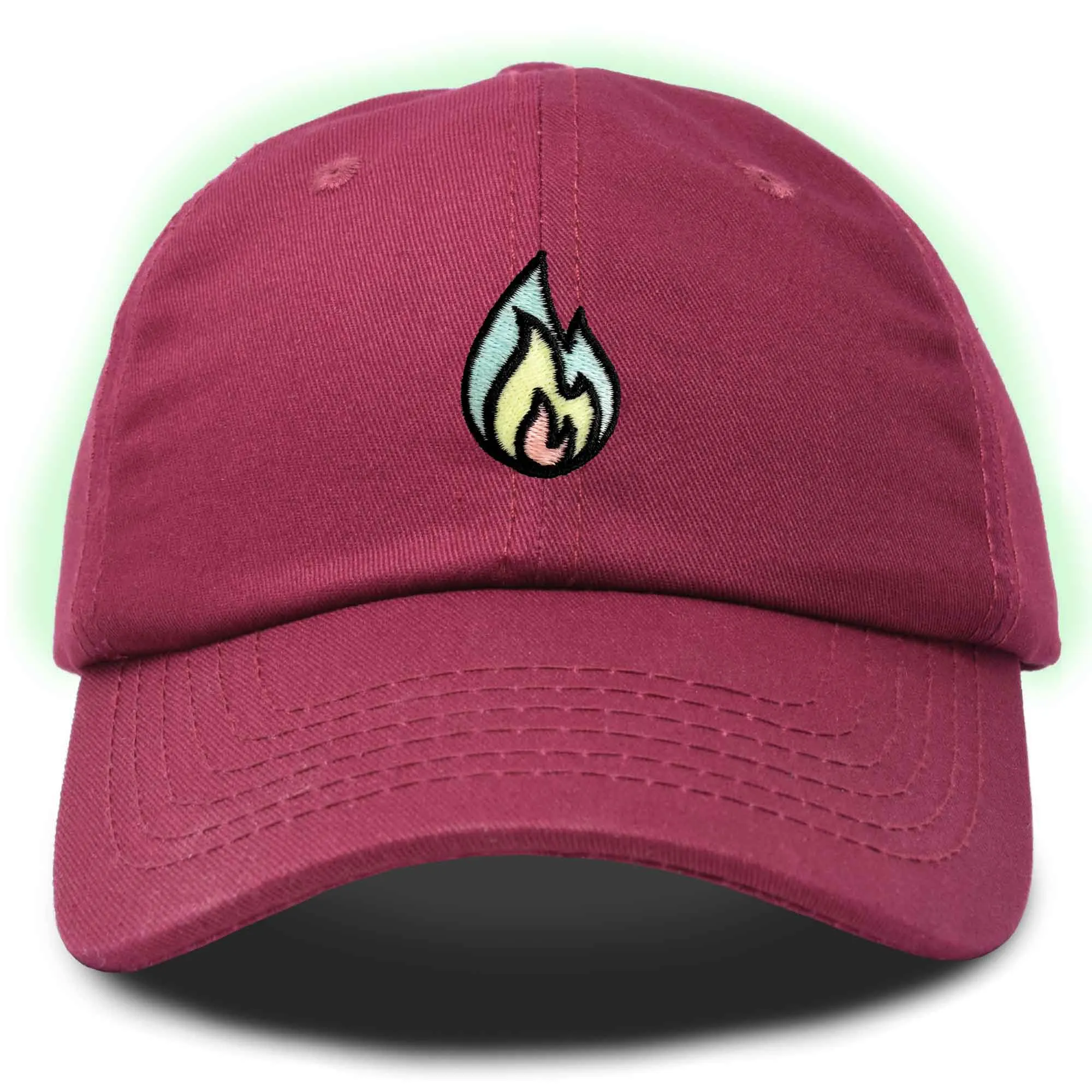Dalix Fire Hat (Glow in the Dark)